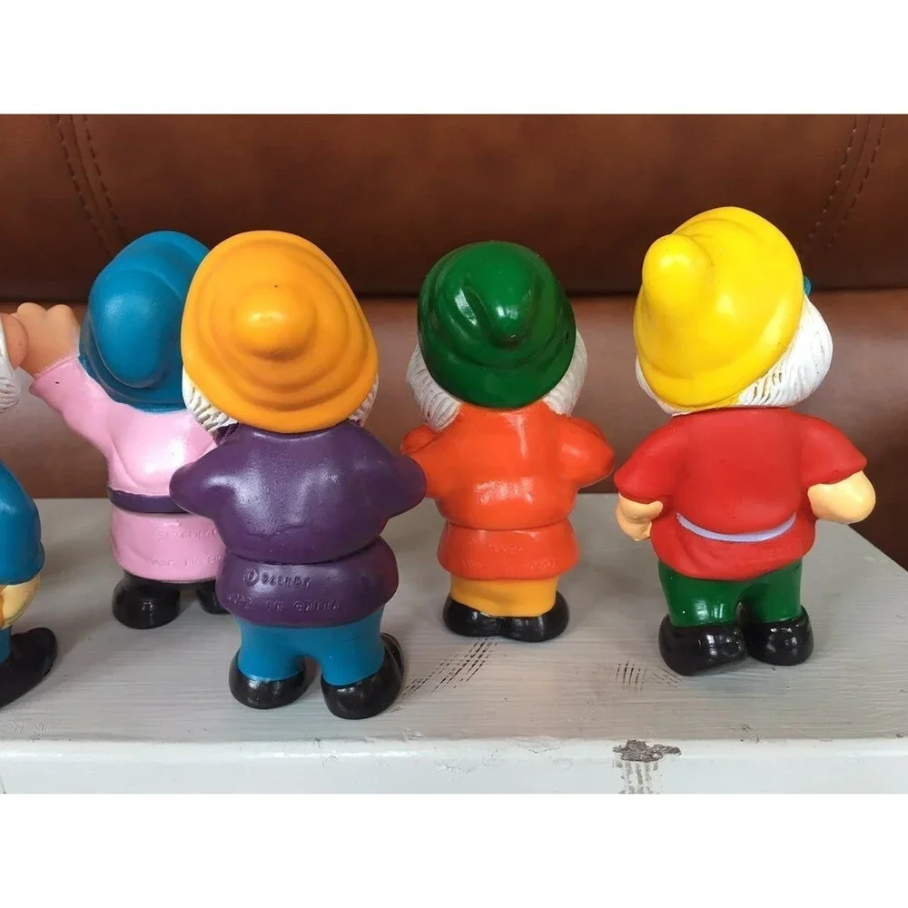 Rare Vintage Disney Seven Dwarfs Dolls